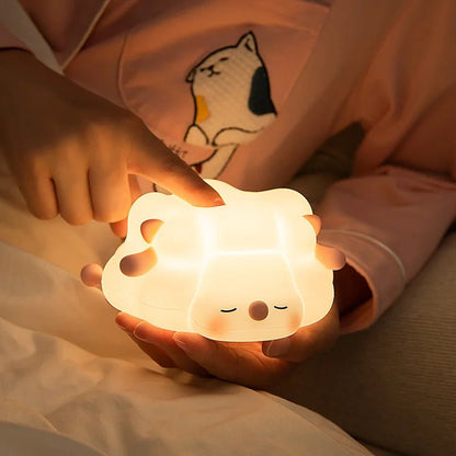 眠りの羊ライト